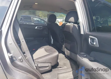 2017 Nissan Pathfinder Sv from USA, damaged, VIN 5N1DR2MN8HC665596